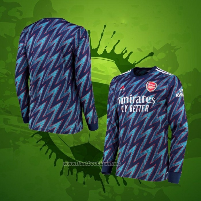 Maillot Arsenal Third Manches Longues 2021-2022